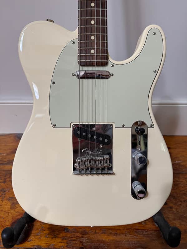Fender American Standard Telecaster Limited Edition with Matching Headstock 2016 - Olympic White image 1