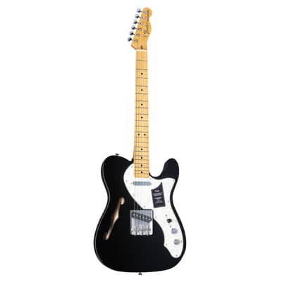 Fender Vintera II '60s Telecaster Thinline MN Black - Electric Guitar image 1
