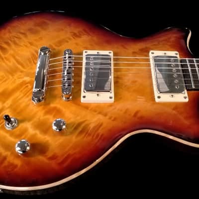 Luthier made semihollow guitar 2026 - Red cherry sunburst image 13