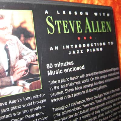 Homespun Video Steve Allen Lesson With Intro to Jazz Piano DVD image 5