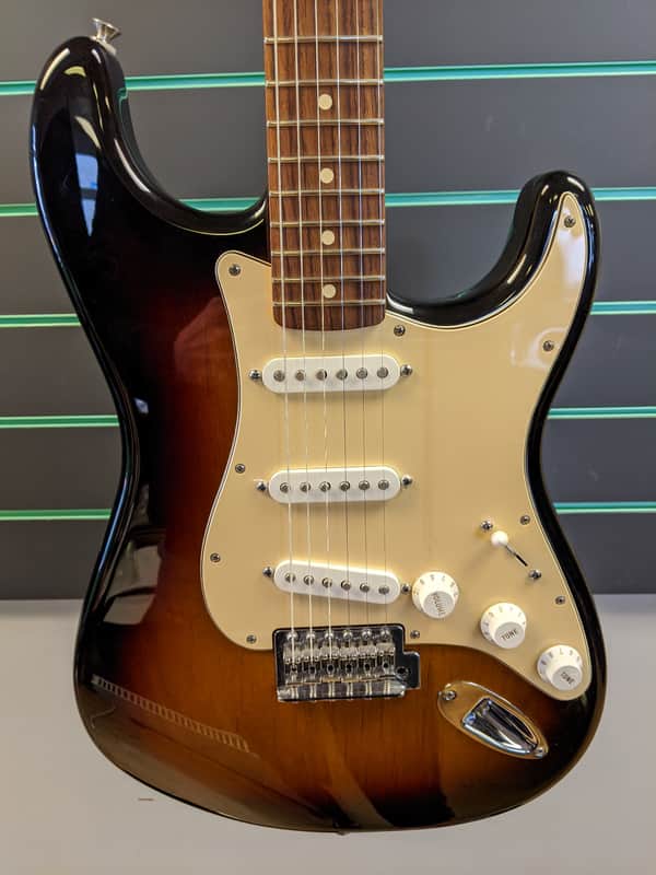 Fender Mexican Standard Stratocaster 2012 Sunburst Electric | Reverb