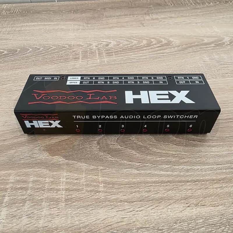 Voodoo Lab HEX MIDI Controlled Audio Loop Switcher image 1