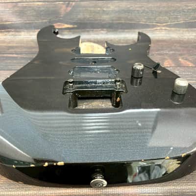 2008 Ibanez Prestige RG1570 Body Galaxy Black HSH Made in Japan image 6