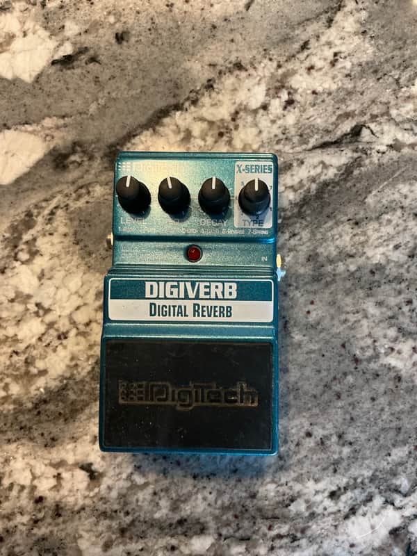 Digitech DigiVerb Digital Reverb Pedal | Reverb