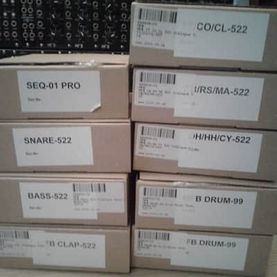 MFB Eurorack 522 Drum Set (Rare-Complete Set!) 2010 Black image 2