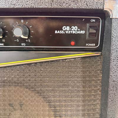 Gorilla GB-20 Bass/Keyboard Combo Amplifier Made in Taiwan 1987 image 2