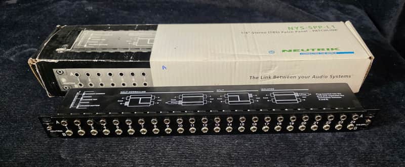 Used Neutrik NYS-SPP-L1 Patchbay (A) image 1