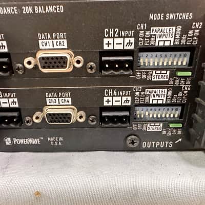 QSC DCA1644 DIGITAL CINEMA AMPLIFIER AS IS - No Input/Output Signal image 9