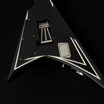 ESP EDWARDS E-ALEXI SAWTOOTH w/ESP GB-30V -Black with White Pin Stripe- #ED5850253 2025 [Made in Japan][Children of Bodom Alexi Laiho] image 6