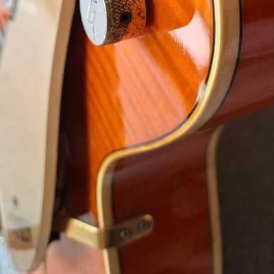 Gretsch G6120TM - Tiger Maple Orange image 4