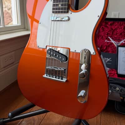 2025 Fender Custom Shop Telecaster W25 Custom Deluxe NOS Limited Edition - Fire Mist Orange image 2