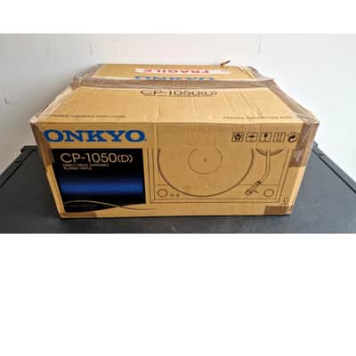 Onkyo CP-1050 - Turntable - Black - Excellent w/ Original Box image 3