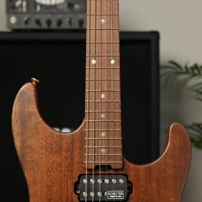 Schecter Japan Custom Shop EX-5B-CTM-VTR Walnut HSH MIJ image 10