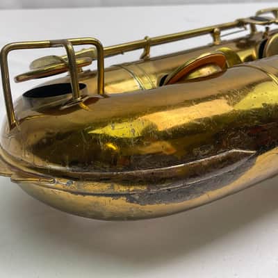 Buescher Vintage True Tone Baritone Saxophone 1927-1928 S/N 224362 MII All Original image 8