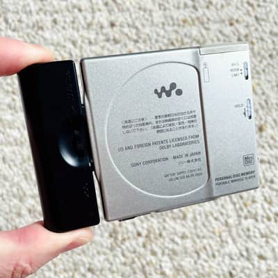 Sony MZ-E900 Walkman MiniDisc Player, Decent Gray&Silver ! Working ! image 6