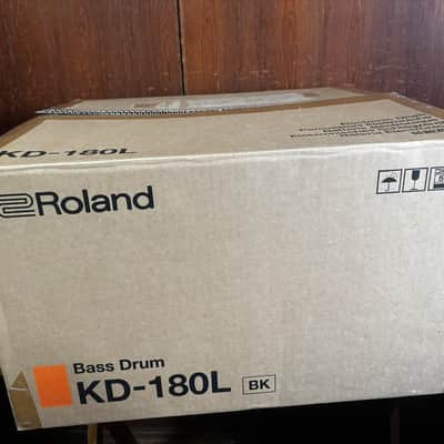 Roland KD-180L-BK Black Kick Drum Pad OPEN BOX image 2