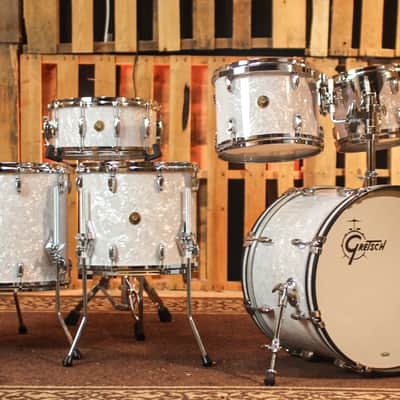 Gretsch USA Custom Vintage Marine Drum Set - 20,10,12,14,16,14sn - SO#1331323 image 1