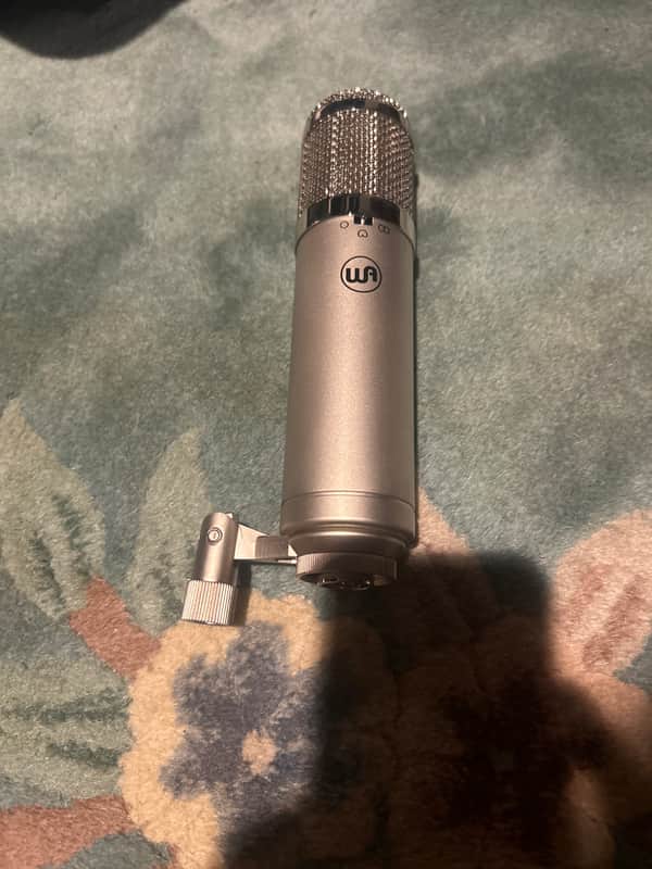 Warm Audio WA-47jr Large Diaphragm Multipattern FET Condenser Microphone 2018 - Present - Nickel image 1