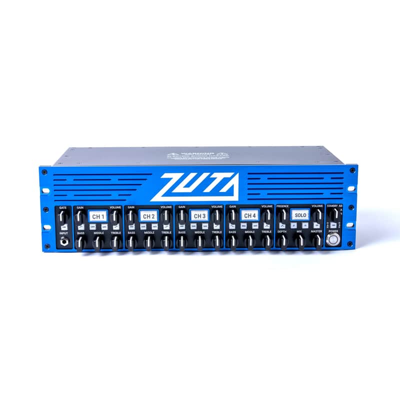 Zuta GBG120 Custom Purple Rackmount Tube Amplifier - 6L6/6CA7 Tubes 120W image 1