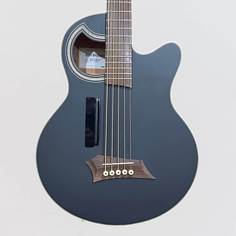 Warwick Alien Standard 5 String Acoustic Electric Bass Guitar - Black image 1