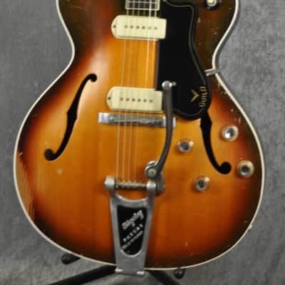Guild Archtop model X-175 1960 - Sunburst image 2