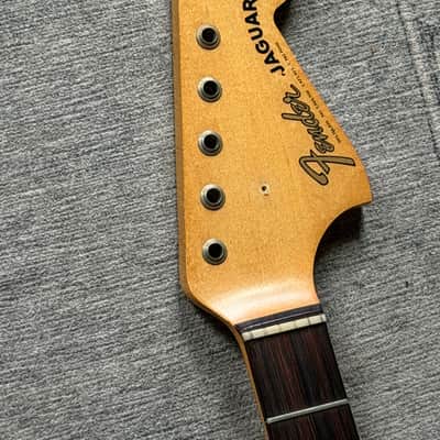 Vintage 1962 Fender Jaguar A Neck Original Frets & Bushings image 4