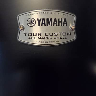 Immagine Yamaha Tour Custom Maple Tom 12x8 Licorice Satin - 3