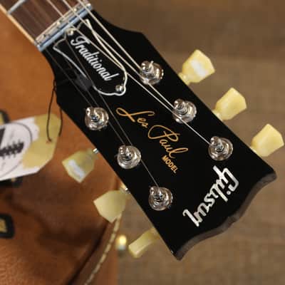 2016 Gibson Les Paul Traditional HP Electric Guitar Triburst + OHSC image 11
