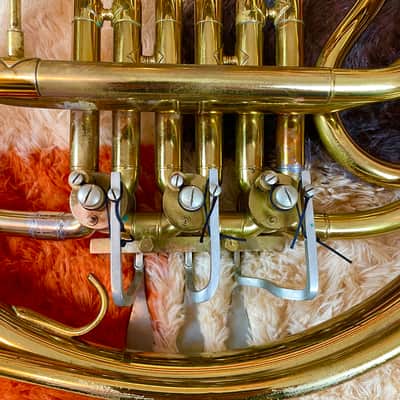 King Cleveland Single French Horn Key Of F With Case (Plays Great!) image 13