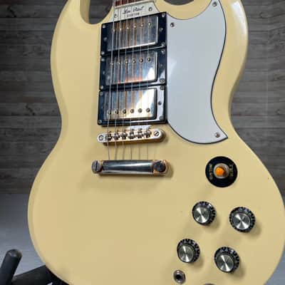 Epiphone G-400 Les Paul Custom - 2009 - Antique Ivory image 3