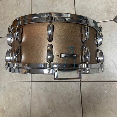Pearl Masters Custom Maple 🍁 2000’s - Golden Bronze Glitter ✨ Lacquer image 6