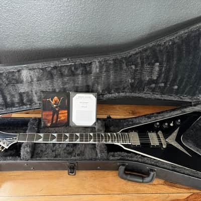 Gibson Custom Shop Dave Mustaine Signature Flying V EXP 2022 - Ebony VOS image 9