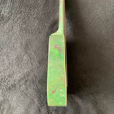 Green Maccaferri Islander Soprano Ukulele 1950s image 10