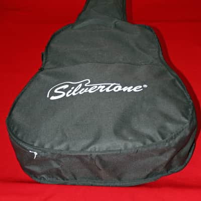 Silvertone SD 3000 Acoustic Electric Guitar W/Case image 12
