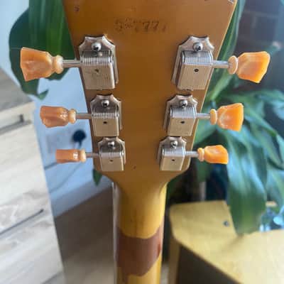 Handyman Les Paul Gold Top All Gold 2019 - All Gold relic image 11
