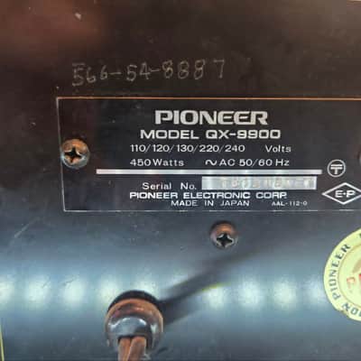 Pioneer QX-9900 1972-1974 image 4