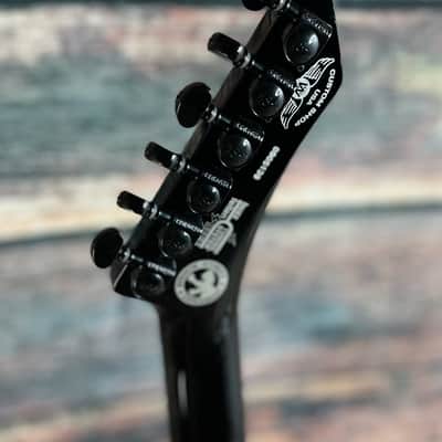 Used Washburn USA Custom Shop Idol WI-556 B Electric Guitar with Case - Gloss Black image 11