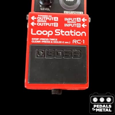 Boss RC-1 Loop Station 2014 - Present - Red - X16577 image 2