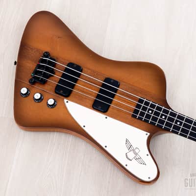 1999 Gibson Thunderbird IV Limited Edition Neck Through Bass Natural Burst w/ Case image 9