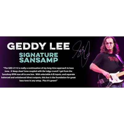Tech21 Geddy Lee Signature SansAmp Bass Rack Preamp image 6