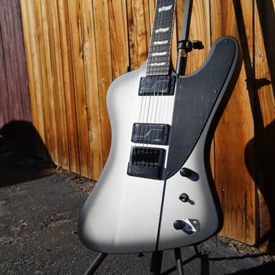 ESP LTD Phoenix-1000 Evertune - Silver Sunburst Satin 6-String Electric Guitar image 5