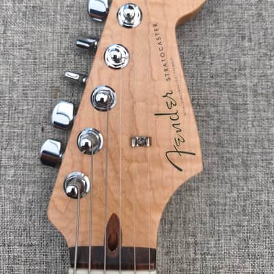 Fender Custom Shop Deluxe Stratocaster Abigail Ybarra Red Hot Pickups Flame Maple image 12