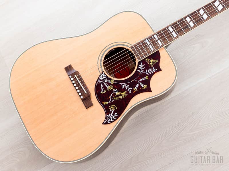 2023 Gibson Hummingbird Original Dreadnought Acoustic Guitar Antique Natural, Mint w/ Case, Tags