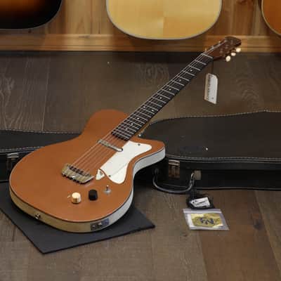 Vintage! 1960's Silvertone U-1 Copper Electric Guitar w/ Matching Headstock + HSC