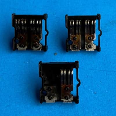CASIO PT-87 Vintage Music Keyboard Part: ON/OFF Volume Sliders [3PCS] image 3