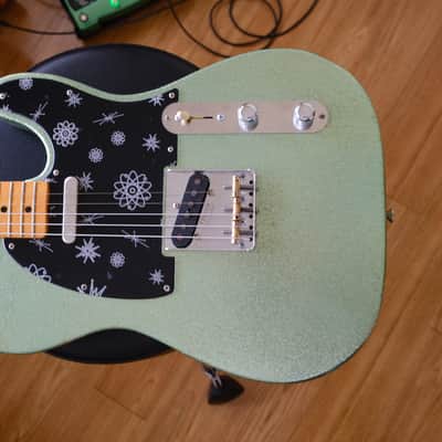 Partscaster: Guitar Mill Coke Bottle Flake T-Style + Fender Bullet 1 Neck – Complete Premium Build, Mastery, Arcane, Rutters with Extras! image 4
