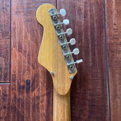 1960’s Teisco/Kay ET-210 Tulip - Bigsby Style Tremolo & Chimey Sounding Pickups - Mahogany Neck With Rosewood Board image 10
