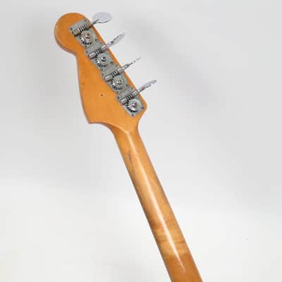 1966 Fender Mustang Bass - Dakota Red - Early First Run First Year Example! image 12