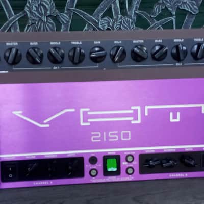 Cameron prototype rack CCV Ocean Preamp 2 Channel with modded VHT2150 poweramp image 3