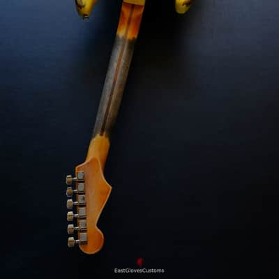 Fender Stratocaster HSS TV Yellow Heavy Aged Relic image 18